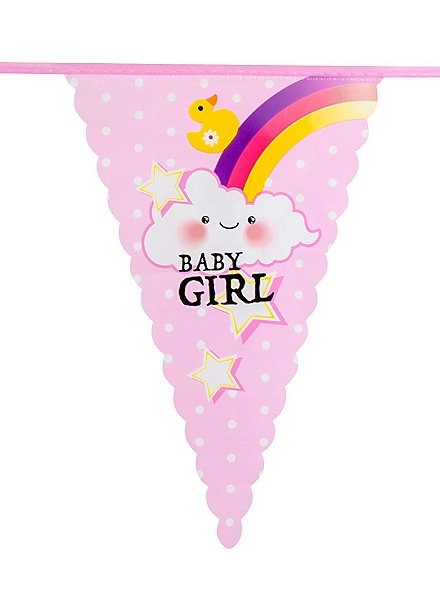 Baby Girl Wimpelkette 6 Meter