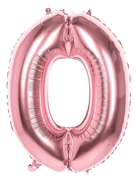 Ballon 0 or rose 86 cm