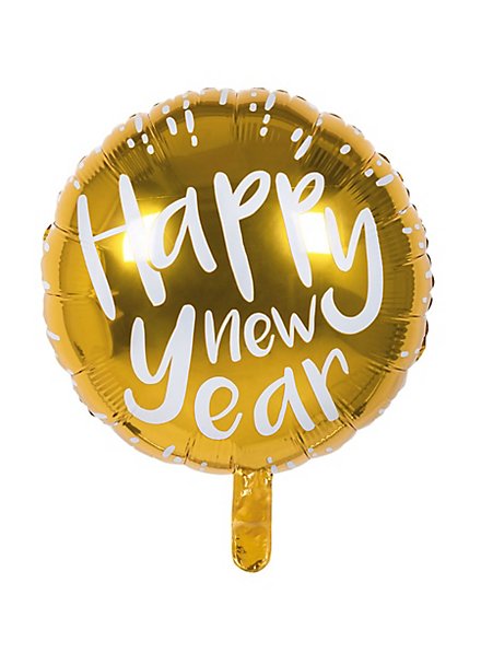 Ballon en plastique Happy New Year