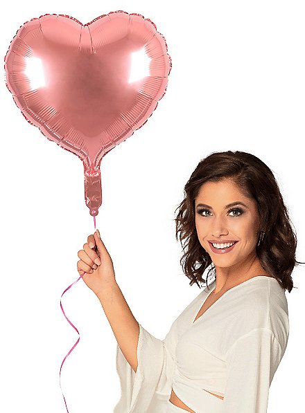 Ballon En Plastique Or Rose 40cm - DekoRex - Parfait Pour Anniversaire, Mariage, Déco Chiffre 19