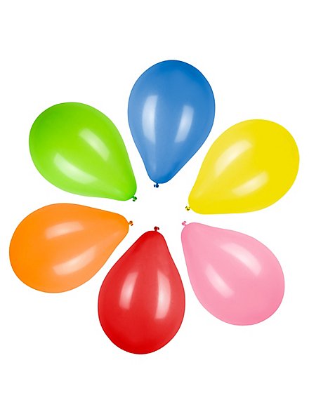 Ballons multicolores 100 pièces