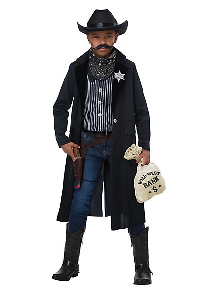 Bandit & Sheriff Kostüm für Kinder