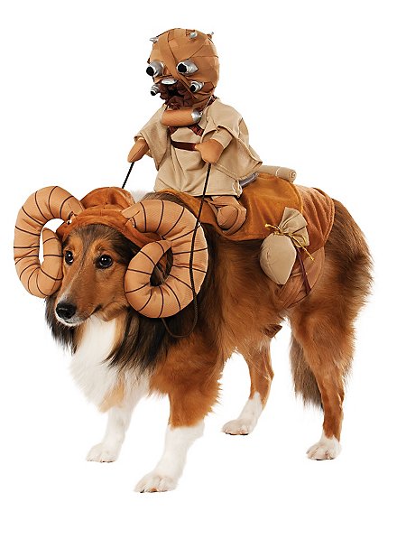 Bantha with Tusken Raider Star Wars Dog Costume