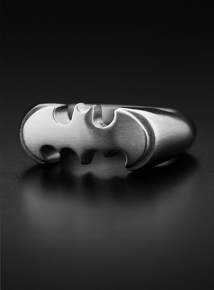 Batman Emblem Ring steel