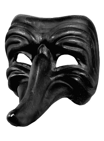 Batocchio nero - Venezianische Maske