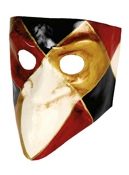 Bauta arlecchino - masque vénitien