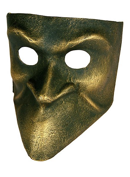 Bauta bronzo - Venetian Mask