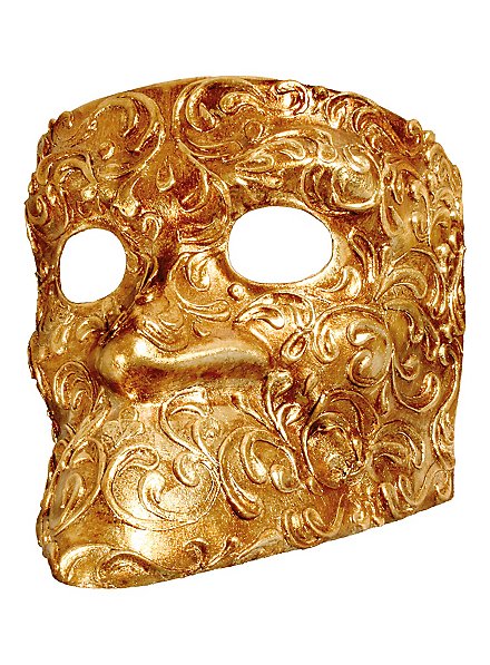 Bauta stucco oro - Venetian Mask