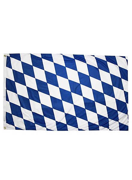 Bayern Flagge weiß-blaue Rauten klein 