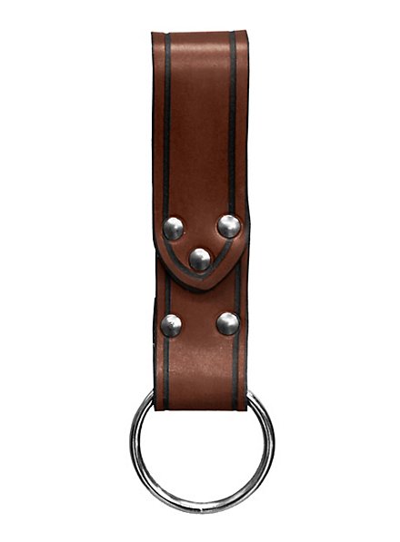 Belt Loop with Ring brown 