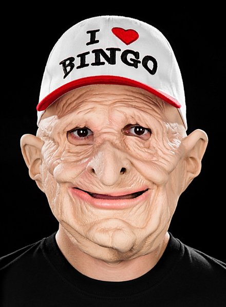 Bingo Fan Latex Mask