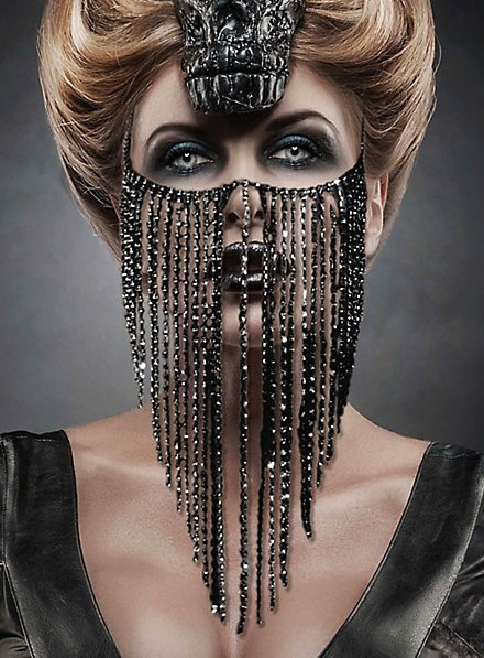 Black Jeweled Veil - maskworld.com display picture 1