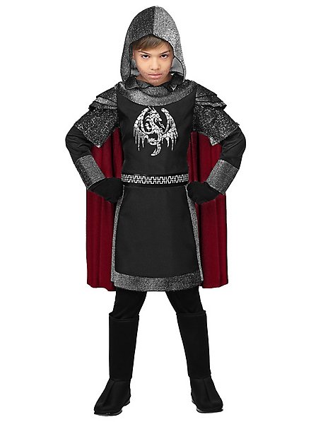 Black knight costume for kids