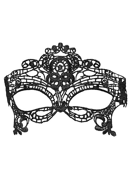 Black lace mask Diadem