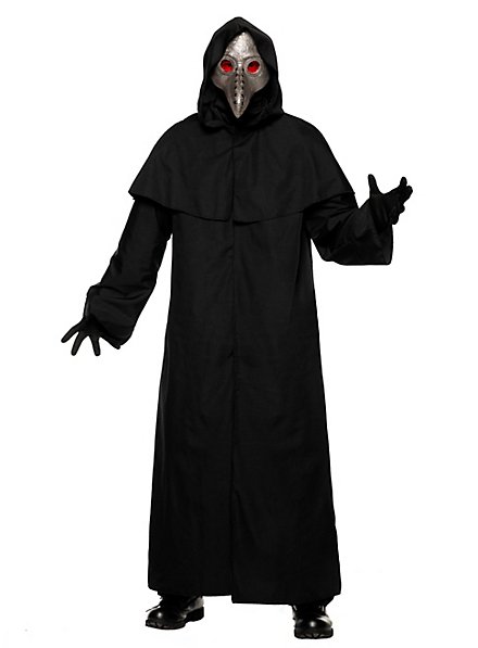 Black robe with tippet - maskworld.com