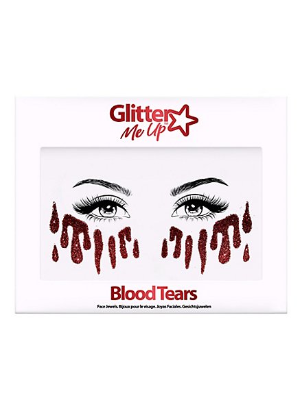 Bloody Tears Face Decoration
