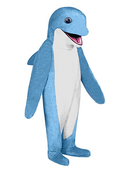 Blue Dolphin Mascot