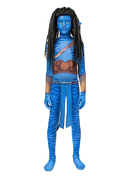 Blue Tribal Warrior Costume for Boys - maskworld.com