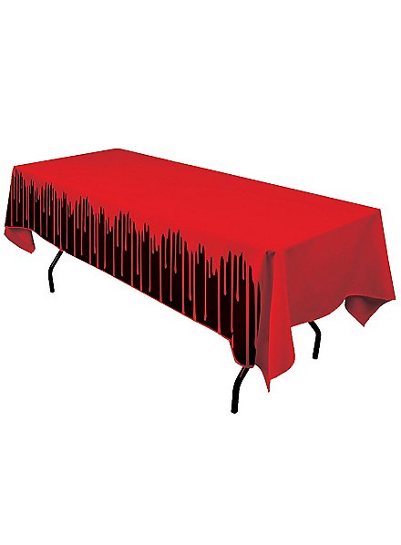 Bluttriefendes Tischtuch Halloweendeko 274 x 137 cm