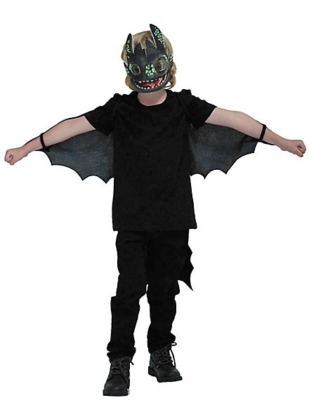 Costume De Dragon Enfant – Set Ailes Et Queue Halloween | Déguisement Mignon Pour Mascarade, Carnaval Et Fête