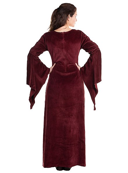 Bordeaux red vampire dress - maskworld.com Bordeaux red vampire dress - maskworld.com