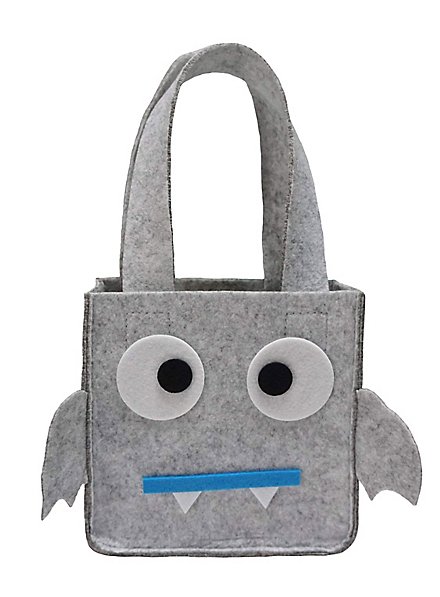 Borsa di Halloween per dolcetto o scherzetto con pipistrello