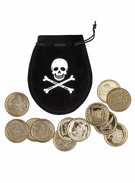 Borsellino con monete d'oro