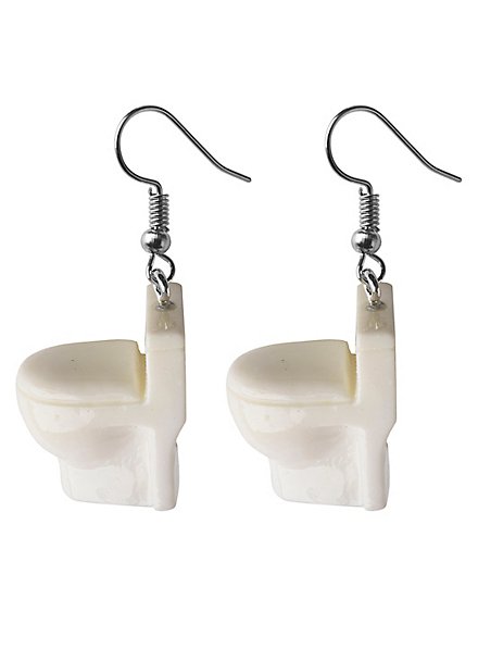 Boucles d'oreilles pour cuvette de WC