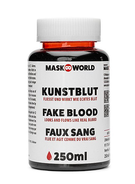 Bouteille de faux sang 250 ml - sang de film