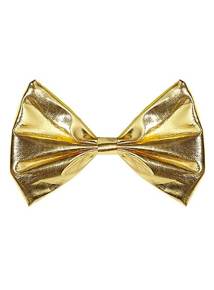 bow tie gold metallic