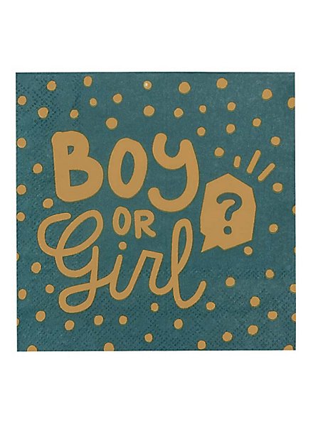 Boy or Girl Servietten 12 Stück