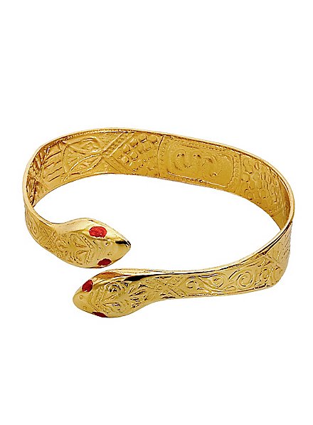 Braccialetto con serpente d'oro