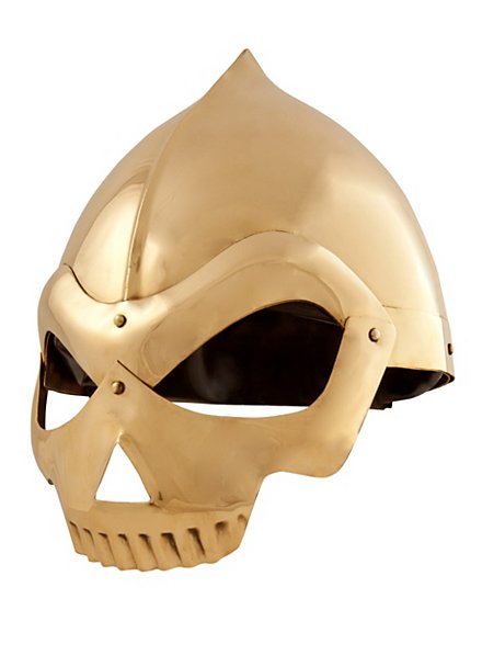 Brass Skull Helmet 