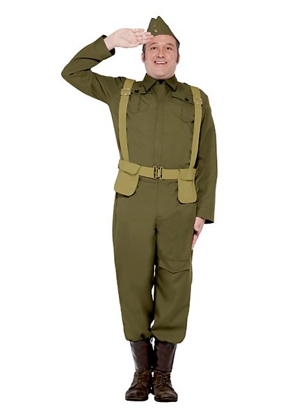 Britischer Home Guard Soldat Kostüm