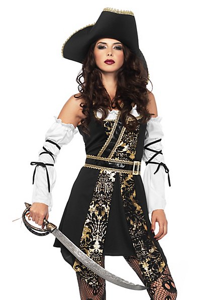 Brocade pirate costume