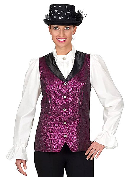 Brocade vest for ladies - maskworld.com