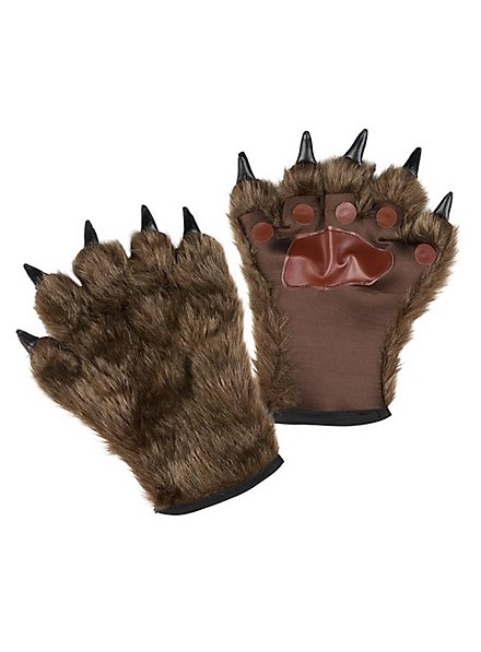 Brown paws with claws - maskworld.com
