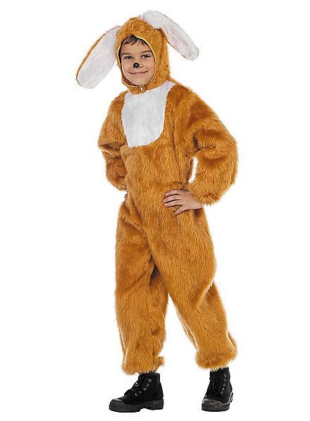 Brown Rabbit Jumpsuit for Kids - maskworld.com