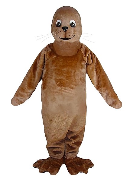 Brown Seal Mascot
