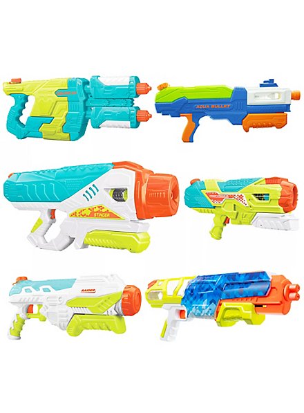 BuzzBee Water Warriors Ultieme waterpistolen 6-delige set