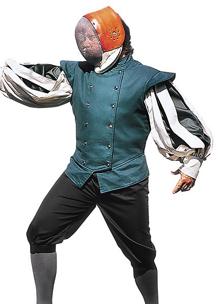 Camisa De Maestro Espadachín Con Mangas Abiertas