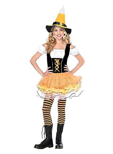 Candy Corn Witch Teen Costume
