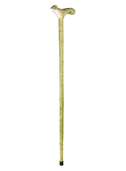 Canne De Marche Vintage En Bois Et Laiton - Style Antique Grenouille - 100 Cm