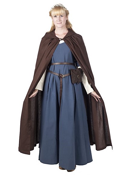 Capa Medieval Con Capucha, Corta - Gordion