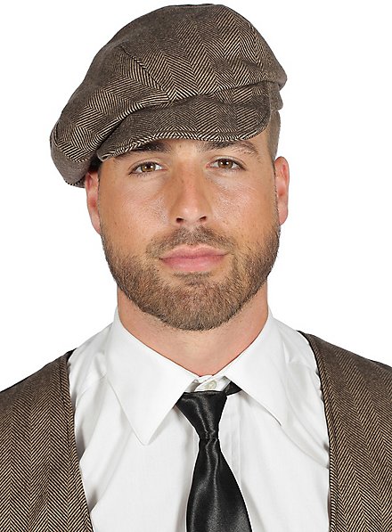 Cappello slider anni '20 marrone