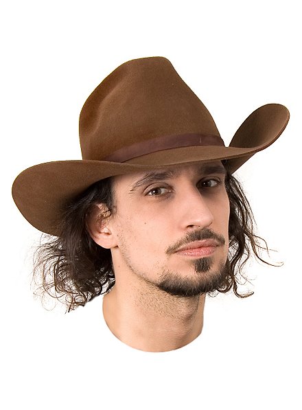 Cappello texano marrone