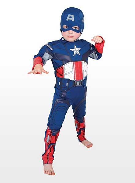  Captain America Costume Kids