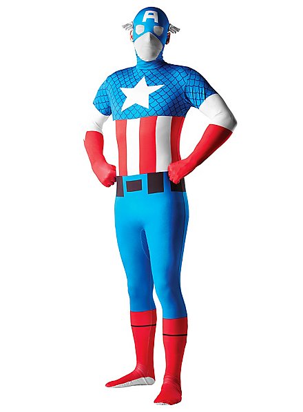 Captain America Full Body Suit