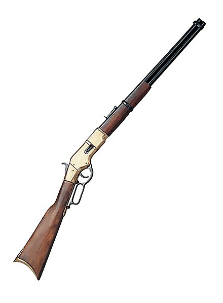 Carabine « Winchester» en laiton Arme décorative