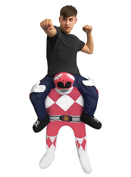 Carry Me Kostüm Pinkfarbener Power Ranger